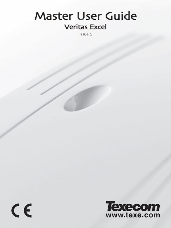 Texecom Veritas Excel cover