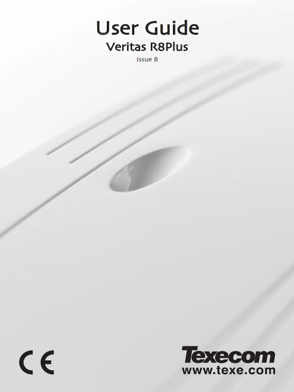 Texecom Veritas R8Plus cover